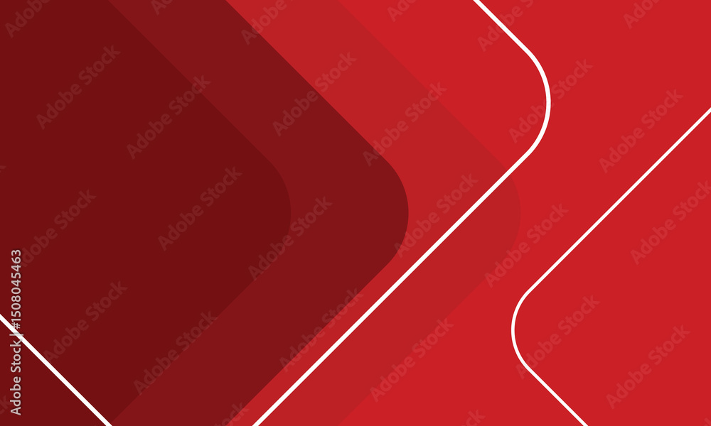 Poster red abstract background. dynamic shapes composition. vector illustration for banners, presentation t