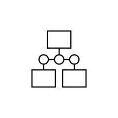 Start-up Outline Icon Chart