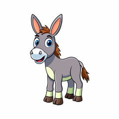 donkey cartoon illustration