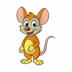 mouse, cartoon, animal, rat, cute, illustration, vector, 3d, pet, funny, rodent, happy, isolated, character, mice, easter, fun, mammal, animals, ears, drawing, bunny, toy, dog, white , mouse