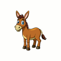 animal, dog, cartoon, vector, pet, horse, illustration, mammal, isolated, brown, baby, cute, puppy, art, breed, drawing, deer, funny, comic, nature, chihuahua, fun, farm, cat, toy