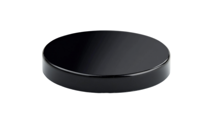 A hockey puck sliding across the ice, Transparent background, PNG file