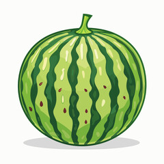 watermelon isolated on white background