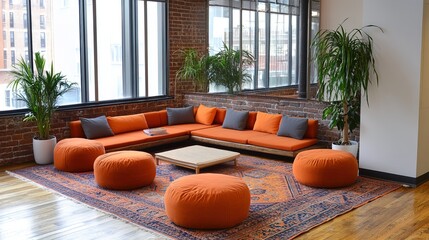 A corporate wellness program that includes yoga and mindfulness sessions for employees 