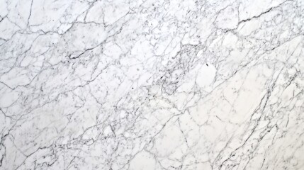 White marble surface with intricate veins