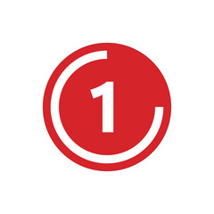 Number icon vector illustration. Infographic number icon vector. number icon vector