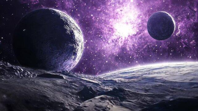Celestial beauty of nebulae and cosmic dust in the vast universe, nebulae and space dust in the great universe