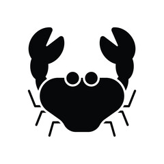Crab vector icon