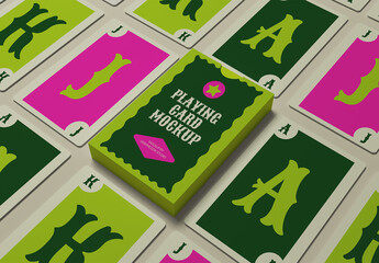 Playing Card Set Mockup