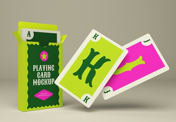Playing Cards Design Mockup