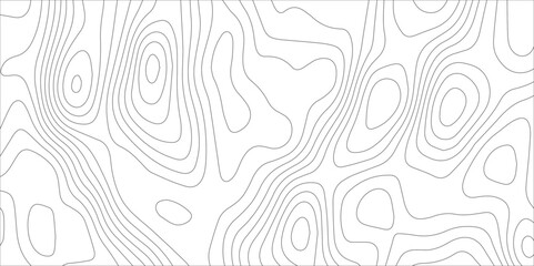 Topographic map grid background. Seamless red color wavy lines geometric pattern. Topographic canyon map relief texture with curved layers. Modern white paper background.	