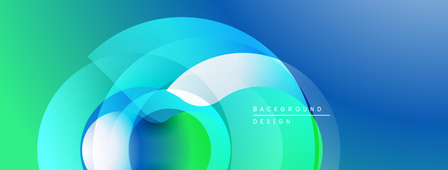 Abstract fluid shapes, vibrant colors blend. Modern design, smooth gradients create dynamic visual effect. Background element.