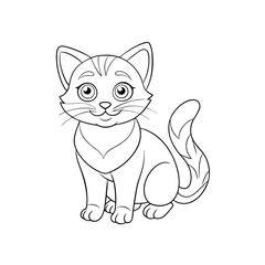 Obraz premium Coloring page. Vector illustration.