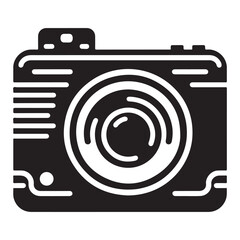 Camera Silhouette a Timeless Photography Still Life Black and White