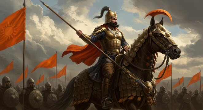 Maharana Pratap, Rajput Warrior and King of Mewar, Rajput, Mewar, warrior, king, Hindu, India, Indian history, historical