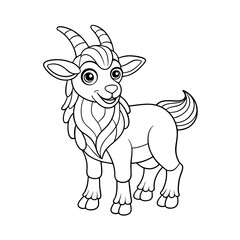 Coloring page. Vector illustration.