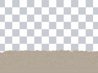 Paper cut with transparent background 