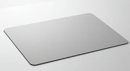 Light gray rectangular surface, likely a mouse pad