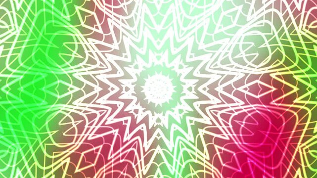 Batik Brilliance: The Art of Pink and Green Gradients