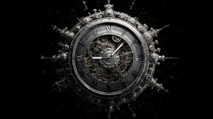 Intricate Timepiece Design