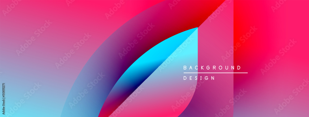 Leinwandbilder abstract gradient background. vivid colors blend, creating dynamic visual effect. modern design suit