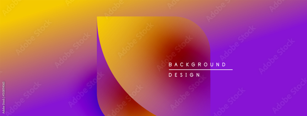 Leinwandbilder abstract gradient background. vivid colors blend smoothly, creating dynamic visual effect. modern de