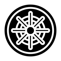 Obraz premium Vault Vector Glyph Icon Design
