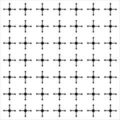  Black Plus Sign Pattern