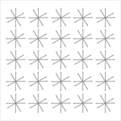  Matchstick Star Pattern