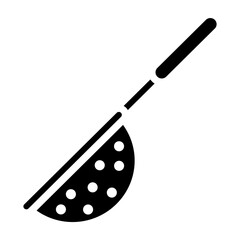 Sieve Vector Glyph Icon Design