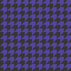 Seamless black and purple diagonal op art arrow pattern vector