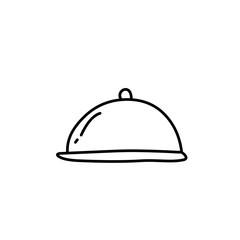 cloche line icon