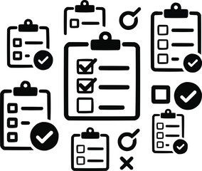 Organized Planning & Productivity Concepts checklists 