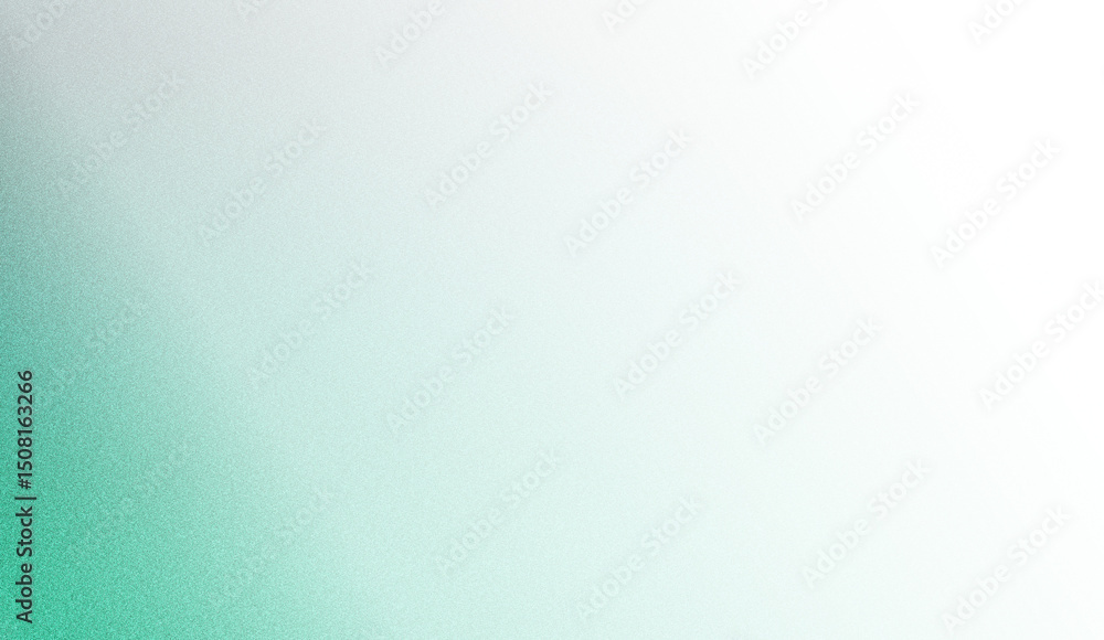 Aufkleber abstract green textured background with bright teal edge.