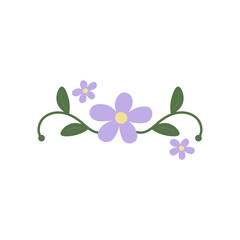 Obraz premium Hand Drawn Flower Element
