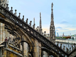 2024.07.03 Milan, Italy, Milan Cathedral
Evocative image of the cathedral spires