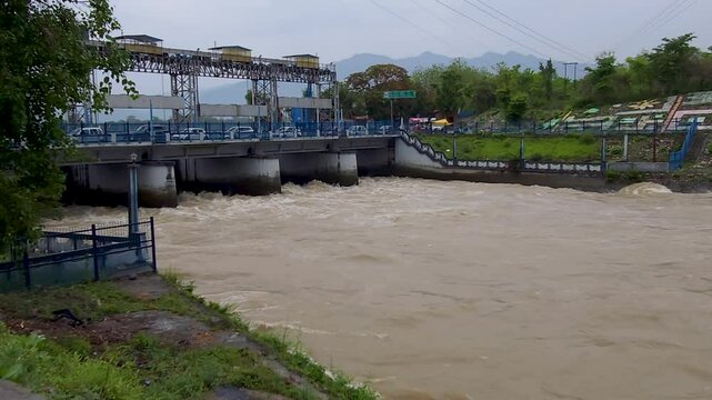 The Dance of Monsoon Waters at India Mighty Dams