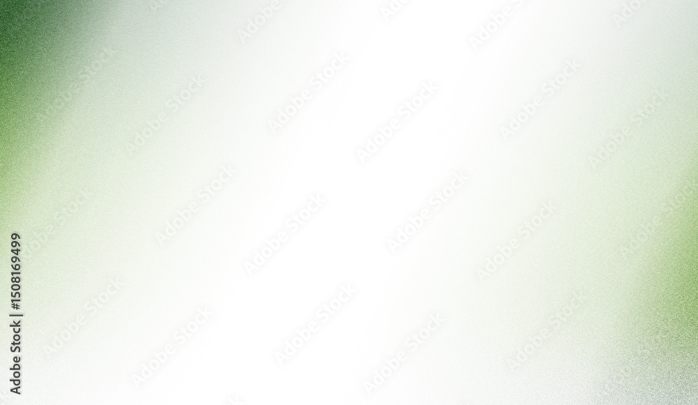 Poster abstract green background with black diagonal line and light edges.