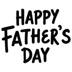 Happy Father's Day vector ..