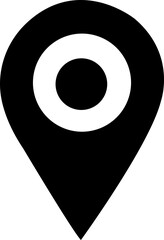 Location pin icon. Map pin place marker. . Map marker pointer icon . symbol collection. Flat style - stock vector . Location icon. Map marker pointer icon GPS location symbol collection. Modern map ma