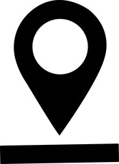 Location pin icon. Map pin place marker. . Map marker pointer icon . symbol collection. Flat style - stock vector . Location icon. Map marker pointer icon GPS location symbol collection. Modern map ma