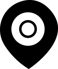 Location pin icon. Map pin place marker. . Map marker pointer icon . symbol collection. Flat style - stock vector . Location icon. Map marker pointer icon GPS location symbol collection. Modern map ma