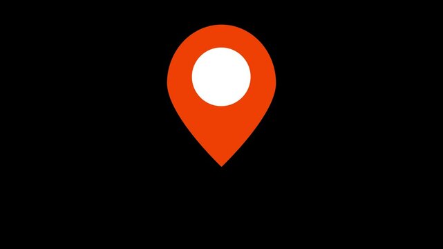 Pin symbol Indicates the location of the GPS map.