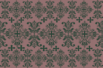 seamless damask wallpaper