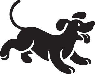 dog silhouette, pet dog outline, canine shape vector, black dog graphic, puppy silhouette, silhouette of a dog, dog icon vector, silhouette dog breed, man's best friend silhouette, dog clipart black, 