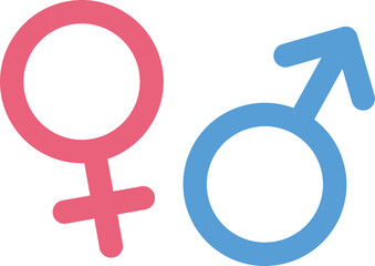 남여 아이콘 벡터