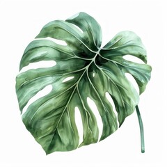 Monstera Albo leaf blossom diaper flower.