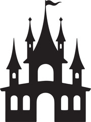 Obraz premium castle icon, castle silhouette, castle vector, castle clipart, castle graphic, castle design, castle illustration, castle logo, castle black, castle outline, castle drawing, castle shape, castle art, 