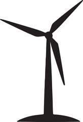 wind turbine silhouette, windmill vector, renewable energy icon, wind power silhouette, wind energy vector, green energy icon, wind farm silhouette, wind generator vector, sustainable energy icon