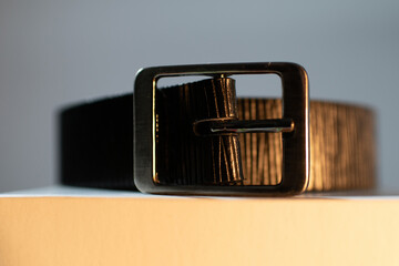 Elegant Evilla leather belt with sleek design, high-quality craftsmanship, perfect for casual or formal wear, durable and stylish accessory for men and women.
